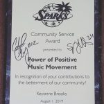 WNBA Los Angeles Sparks Power of Positive Music Movement Chelsea Gray Sydney Wiese